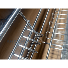 Rổ đựng xoong nồi 3 sides, gắn với cửa tủ 800mm Imundex 7 809 126