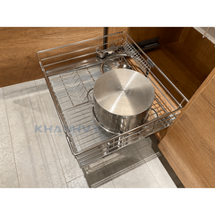 Rổ đựng xoong nồi 4 sides, cửa bản lề 600mm Imundex 7 809 116