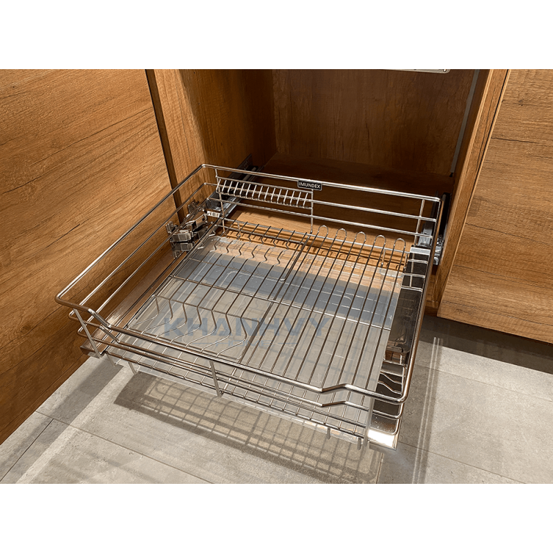Rổ đựng xoong nồi 4 sides, cửa bản lề 600mm Imundex 7 809 116