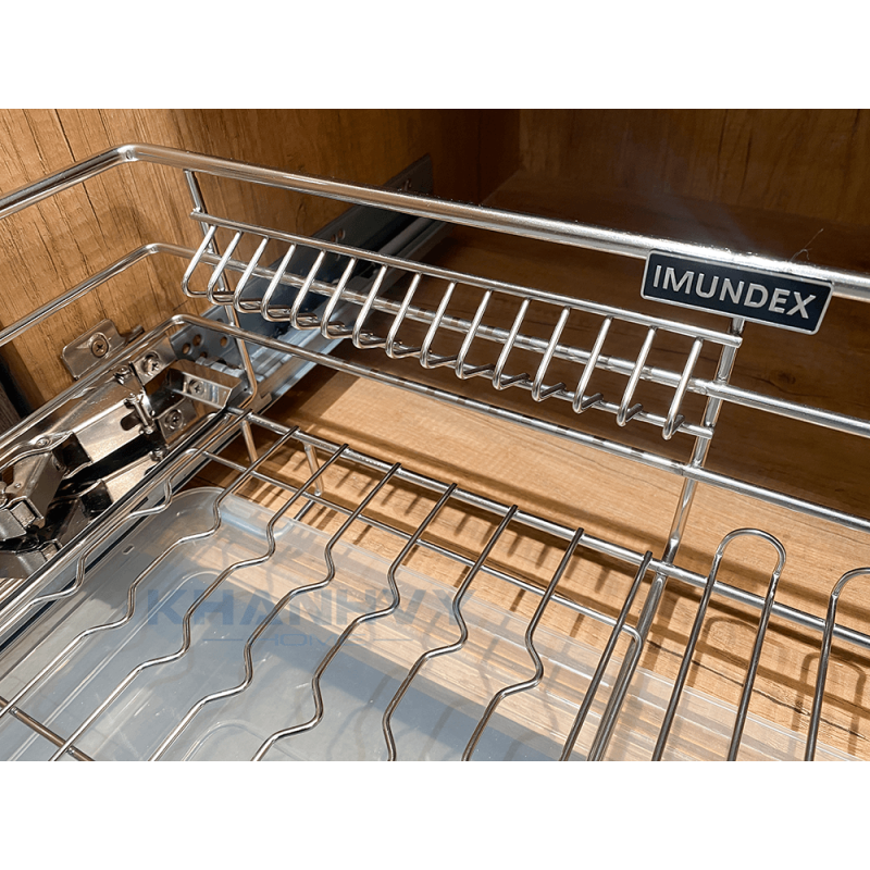 Rổ đựng xoong nồi 4 sides, cửa bản lề 600mm Imundex 7 809 116