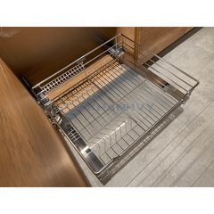 Rổ đựng xoong nồi 4 sides, cửa bản lề 700mm Imundex 7 809 117