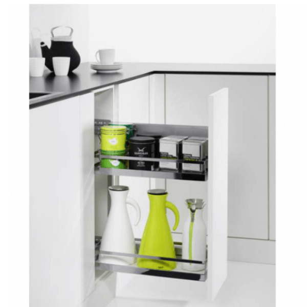 Rổ kéo 2 tầng cho tủ rộng 300mm Hafele 545.53.762 loại mở phải