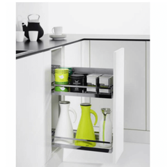 Rổ kéo 2 tầng cho tủ rộng 300mm Hafele 545.53.763 loại mở trái