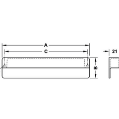 Rổ kéo 2 tầng cho tủ rộng 400mm Hafele 545.53.764 loại mở phải