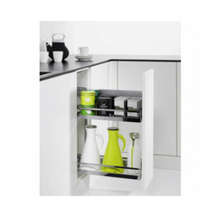 Rổ kéo 2 tầng cho tủ rộng 400mm Hafele 545.53.765 loại mở trái