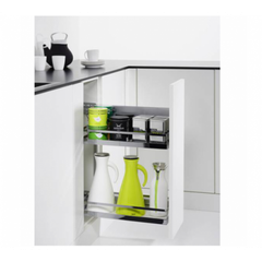 Rổ kéo 2 tầng cho tủ rộng 400mm Hafele 545.53.765 loại mở trái