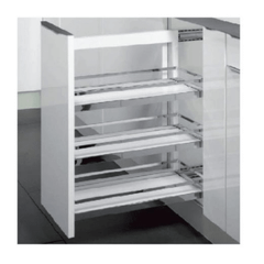 Rổ kéo 3 tầng cho tủ rộng 300mm Hafele 545.53.769 loại mở trái