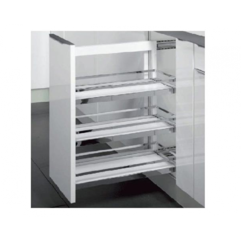 Rổ kéo 3 tầng cho tủ rộng 300mm Hafele 545.53.769 loại mở trái