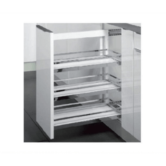 Rổ kéo 3 tầng cho tủ rộng 400mm Hafele 545.53.770 loại mở phải