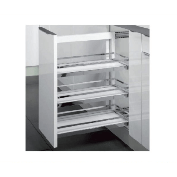 Rổ kéo 3 tầng cho tủ rộng 400mm Hafele 545.53.771 loại mở trái