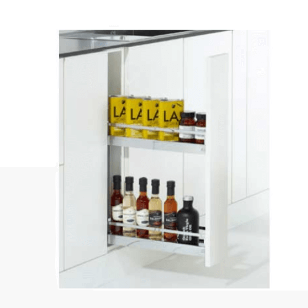 Rổ kéo để gia vị 2 tầng 150mm Häfele 545.61.028