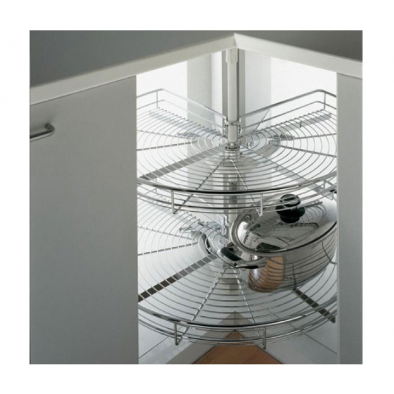 Rổ kéo góc 3/4 Häfele dạng rổ lưới 542.31.230