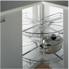 Rổ kéo góc 3/4 Häfele dạng rổ lưới 542.31.230