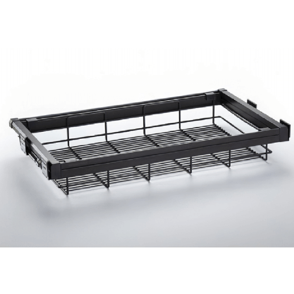 Rổ kéo lưới bằng kim loại Hafele 600mm màu nâu 807.95.141