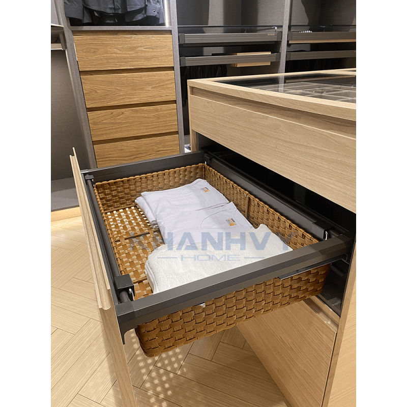 Rổ quần áo Imundex nhựa PVC - Màu Mocca 7 902 101