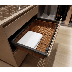 Rổ quần áo Imundex nhựa PVC - Màu Mocca 7 902 101