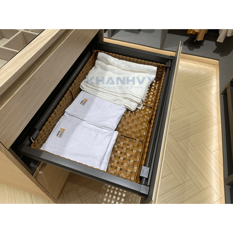 Rổ quần áo Imundex nhựa PVC - Màu Mocca 7 902 101