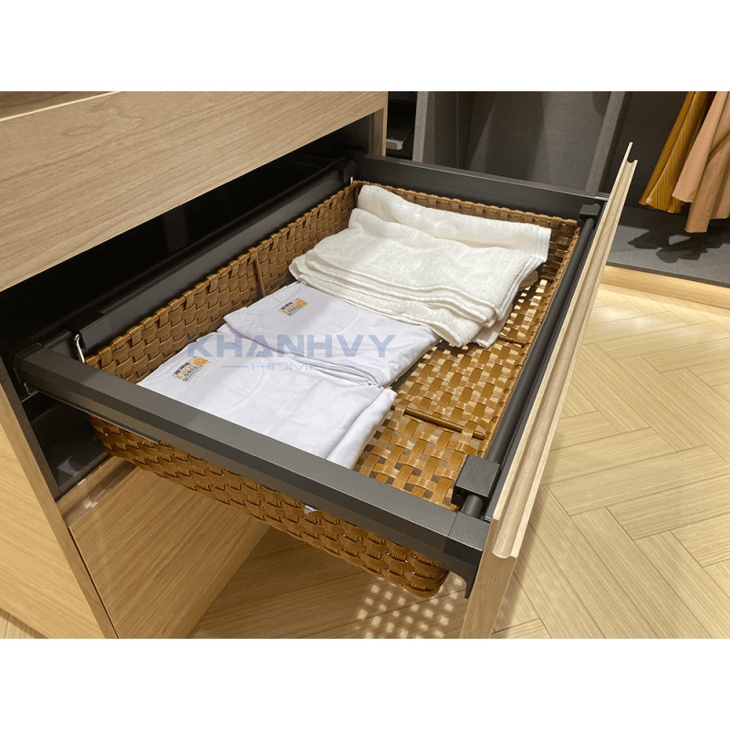 Rổ quần áo Imundex nhựa PVC - Màu Mocca 7 902 101