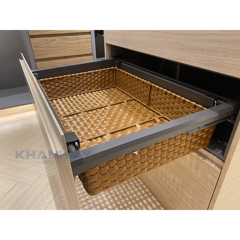 Rổ quần áo Imundex nhựa PVC - Màu Mocca 7 902 101