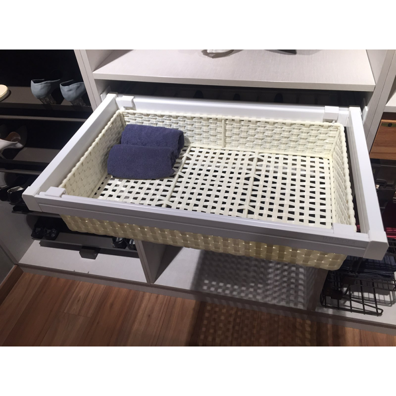 Rổ quần áo Imundex nhựa PVC - Màu Trắng 7 902 001