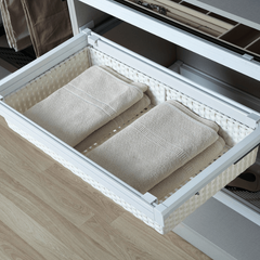 Rổ quần áo Imundex nhựa PVC - Màu Trắng 7 902 001