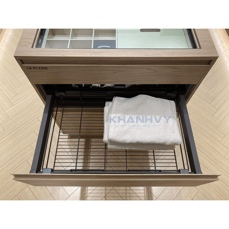 Rổ quần áo kim loại Imundex màu mocca 7 902 103