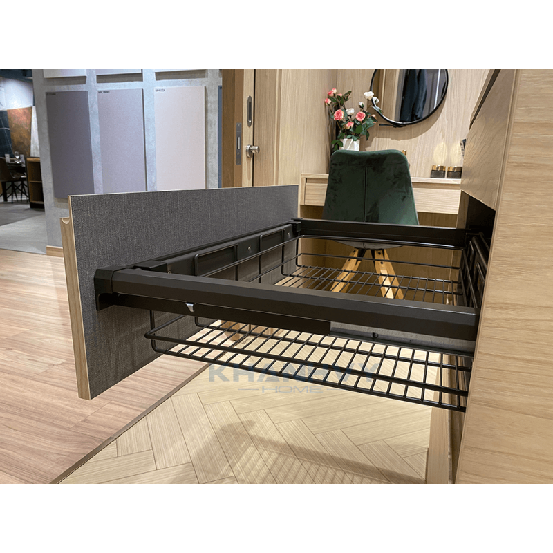Rổ quần áo kim loại Imundex màu mocca 7 902 103