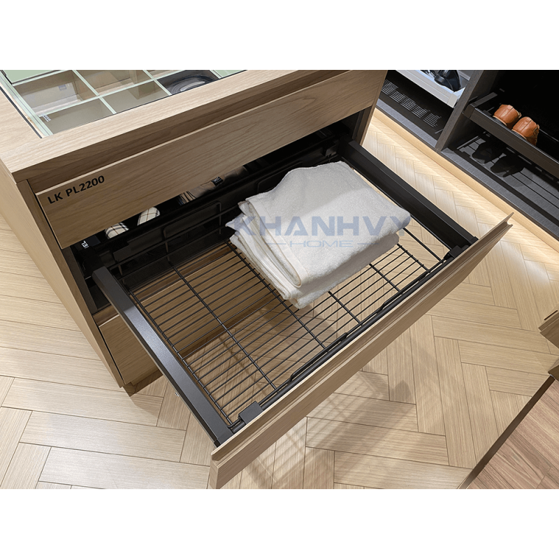 Rổ quần áo kim loại Imundex màu mocca 7 902 103