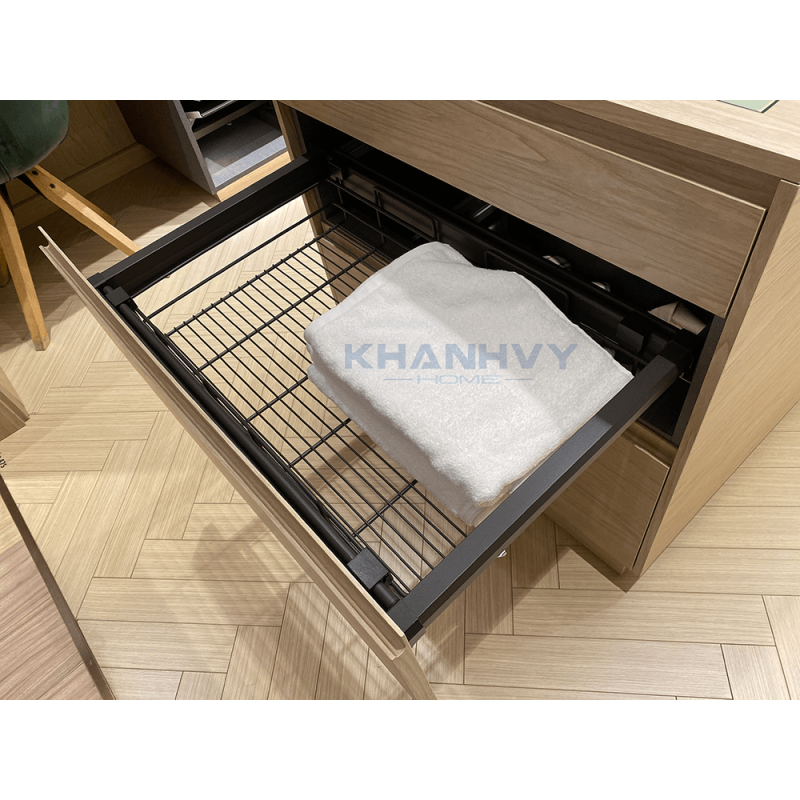 Rổ quần áo kim loại Imundex màu mocca 7 902 103