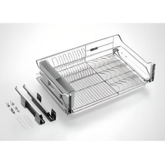 Rổ xoong nồi ray giảm chấn bắt mặt hộc inox HIGOLD 303455