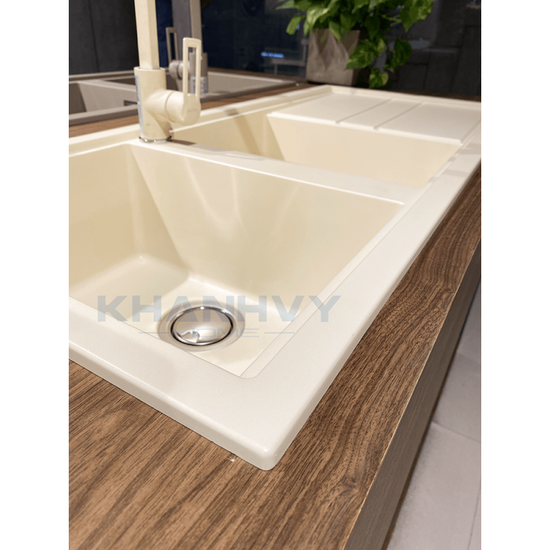 Chậu rửa chén Malloca BIANCO K-50062