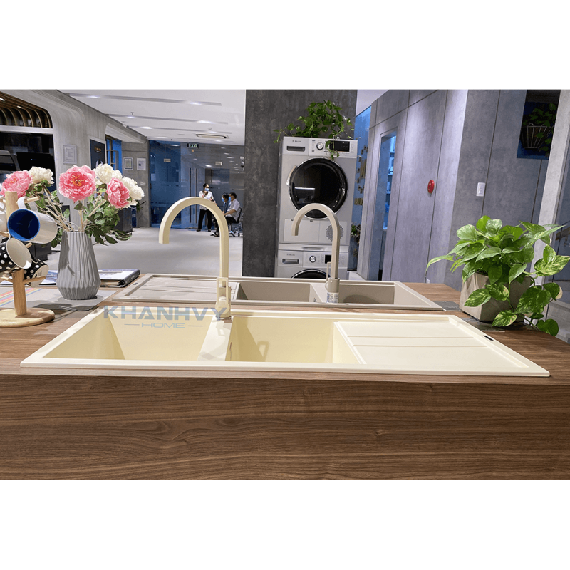 Chậu rửa chén Malloca BIANCO K-50062