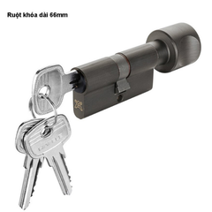 Ruột Khóa 1 Đầu Chìa 1 Đầu Vặn 66mm Hafele 916.64.922