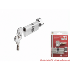 Ruột khoá 1 đầu chìa 1 đầu vặn Hafele 65mm 489.56.003