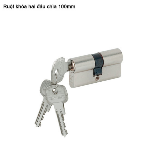 Ruột khóa 2 đầu chìa 100mm Hafele 916.96.042
