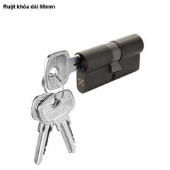 Ruột Khóa 2 Đầu Chìa 66mm Hafele 916.64.902
