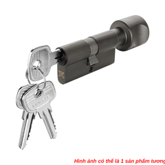 Ruột khóa Hafele một đầu chìa, một đầu vặn dài 71mm 916.63.325