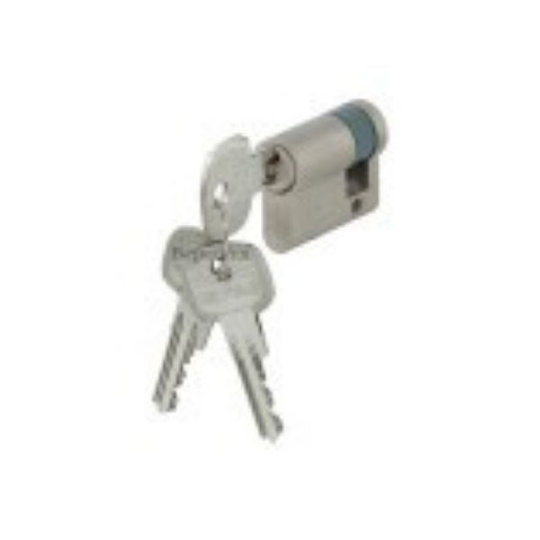 Ruột khóa một đầu chìa dài 45mm Hafele 916.96.119