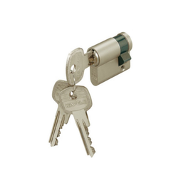 Ruột khóa một đầu chìa dài 50.5mm Hafele 916.08.204