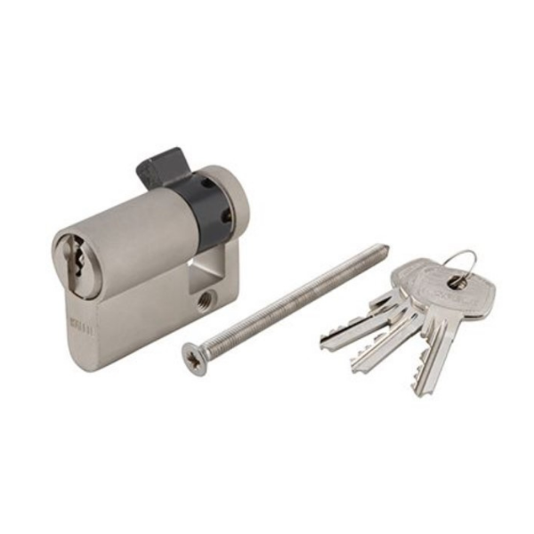 Ruột khóa một đầu chìa dài 50.5mm Hafele 916.08.409