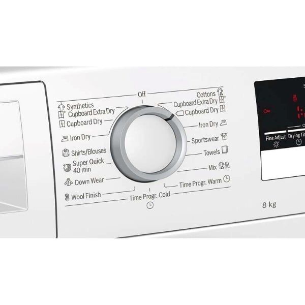 Máy sấy bơm nhiệt Bosch WTR85V00SG 8kg Series 4