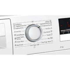 Máy sấy bơm nhiệt Bosch WTR85V00SG 8kg Series 4