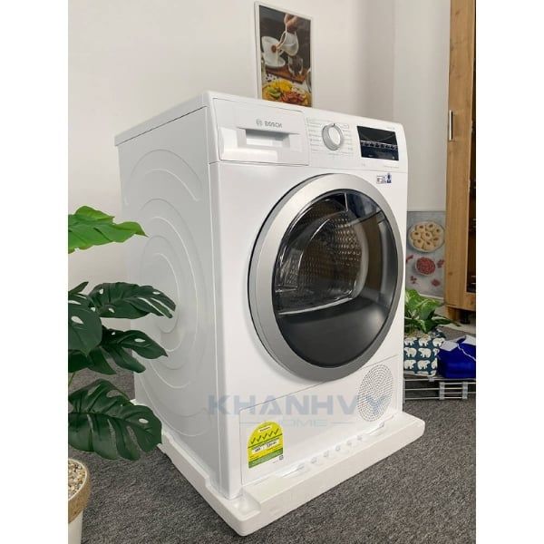 Máy sấy bơm nhiệt Bosch WTW85400SG 9kg Series 6