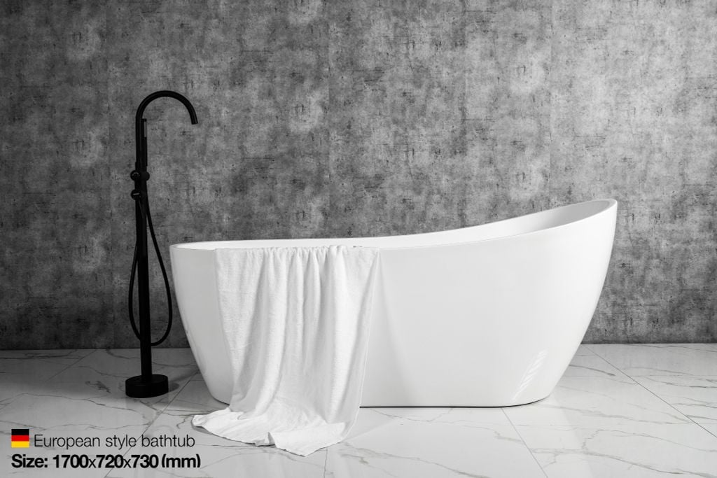 Bồn Tắm Acrylic Độc Lập Mowoen MW8225-170