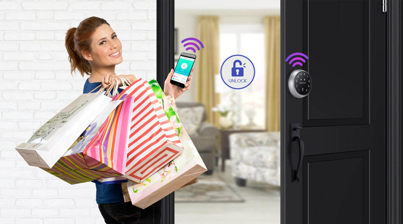 Nhiều chức năng mở khóa hiện đại