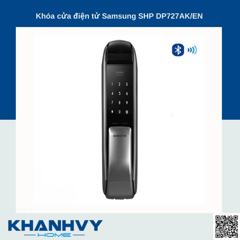Khóa điện tử Samsung SHP-DP727 AK/EN