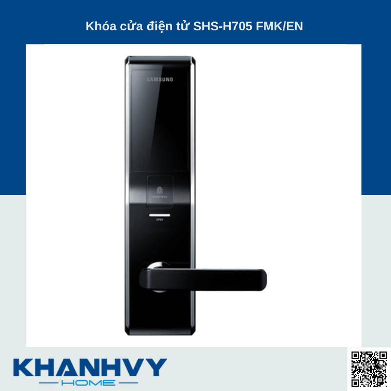 Khóa điện tử Samsung SHS-H705FMK/EN