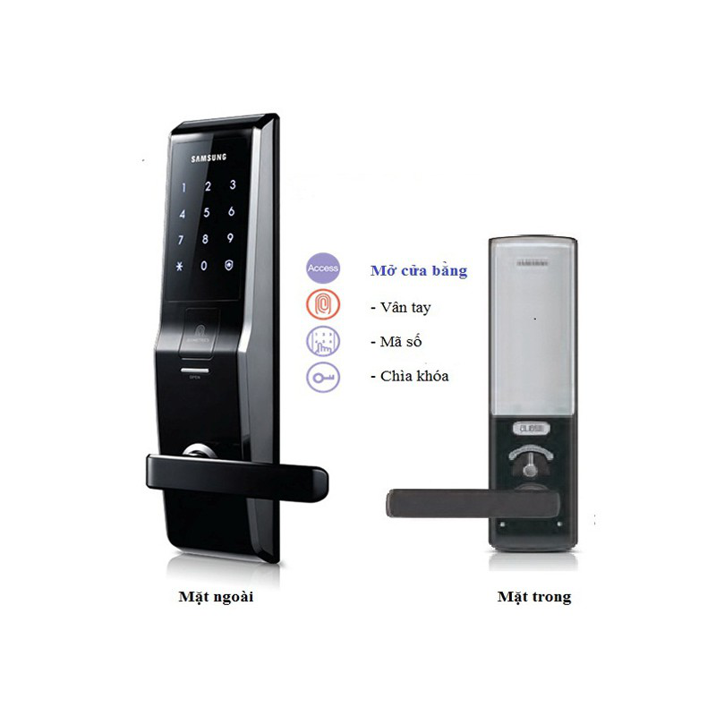 Khóa được sản xuất bằng chất liệu có độ bền cao