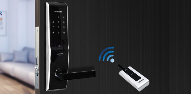 Khóa điện tử Samsung SHS-H705FMK/EN sang trọng