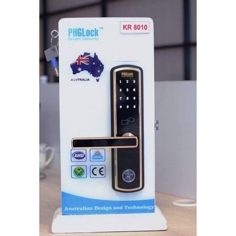Khóa mã số - thẻ cảm ứng PHGlock KR8010GL